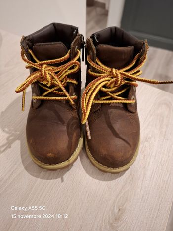 Chaussures garçon timberland