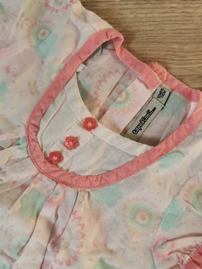 Blouse pastel 12 mois - photo numéro 2