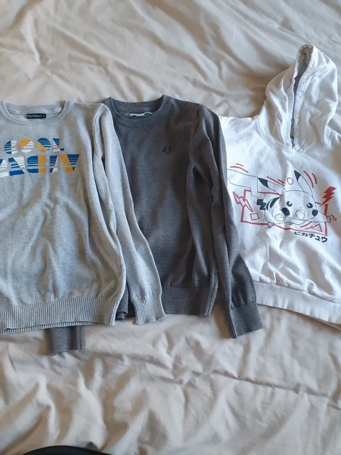 Lots 3 pull garçon