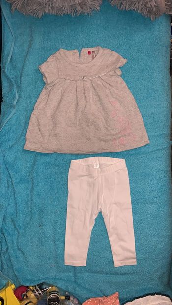 Lot 6 mois robe et legging