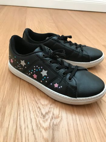 Tennis à lacets Creeks noir étoilé