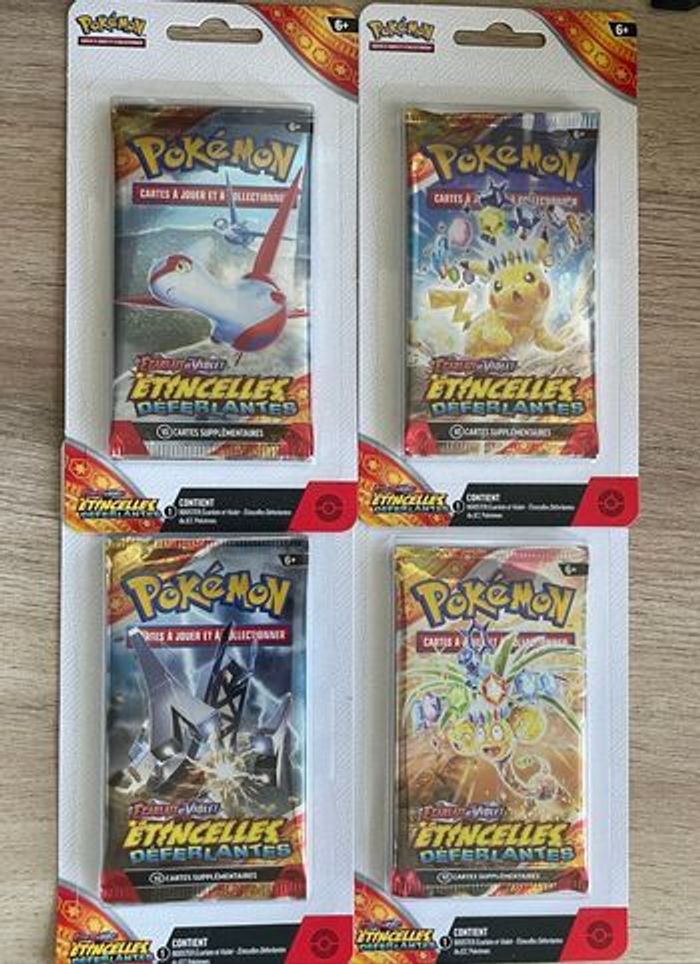 Art Set Étincelles Déferlantes Pokémon
