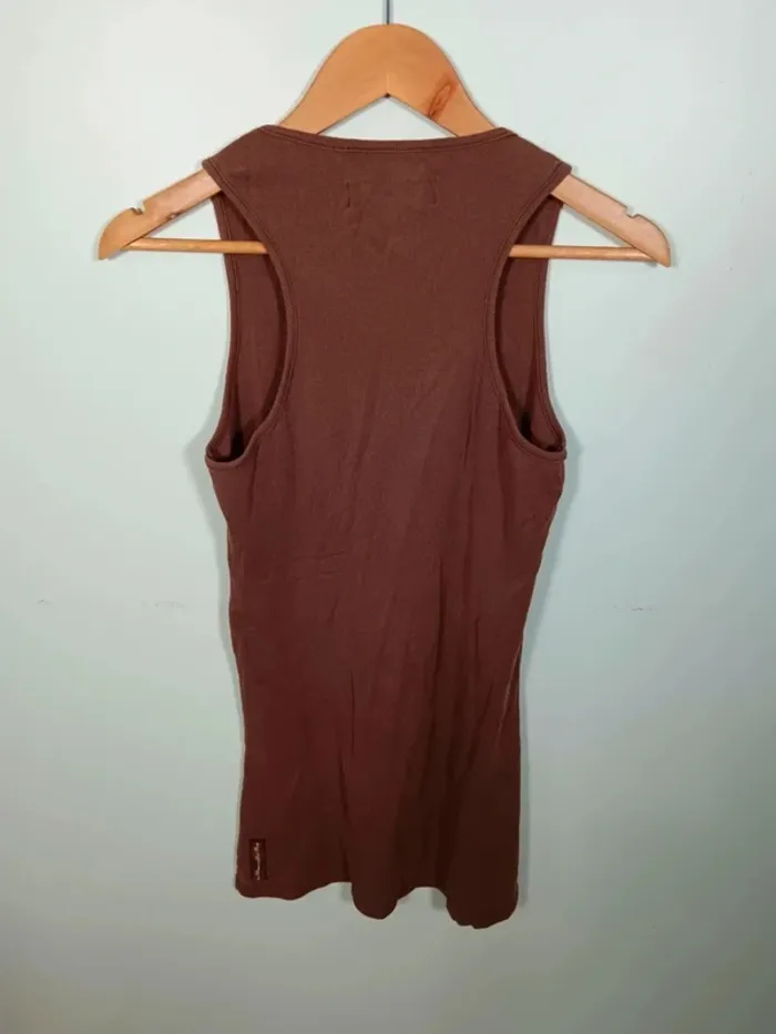 C18 débardeur marron XXXXX T3 - photo numéro 2