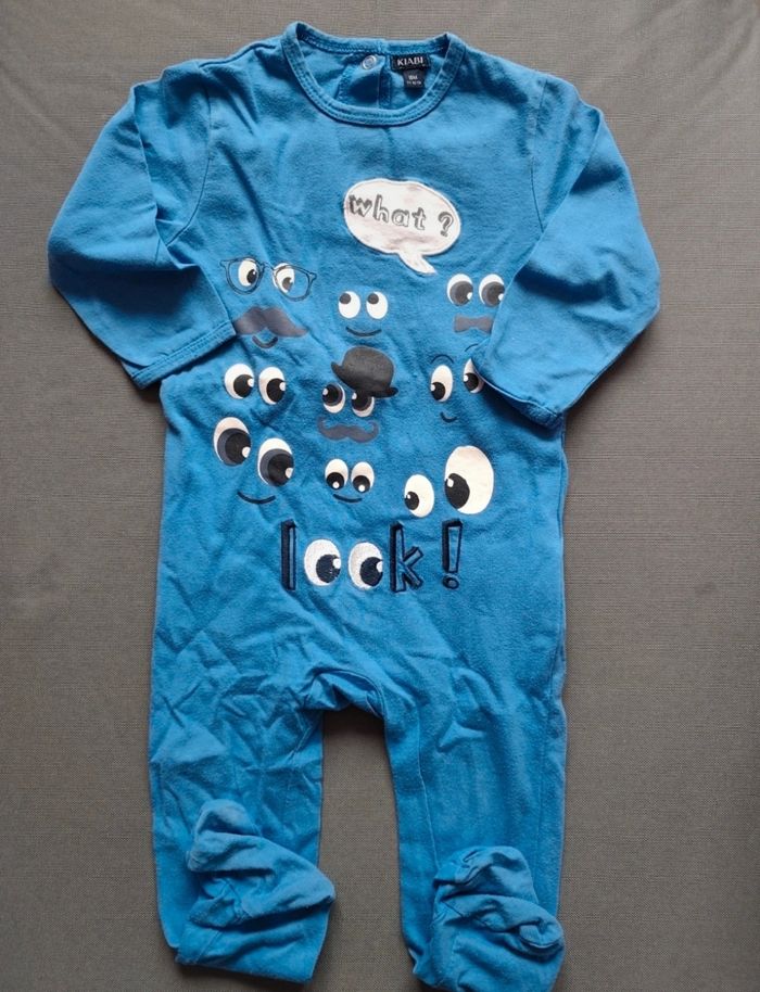 Lot 2 pyjamas coton 1 pièce - photo numéro 3