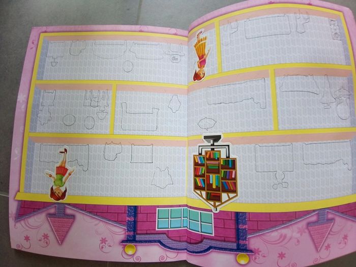 Lot de 2 livres maison et château à décorer - photo numéro 8