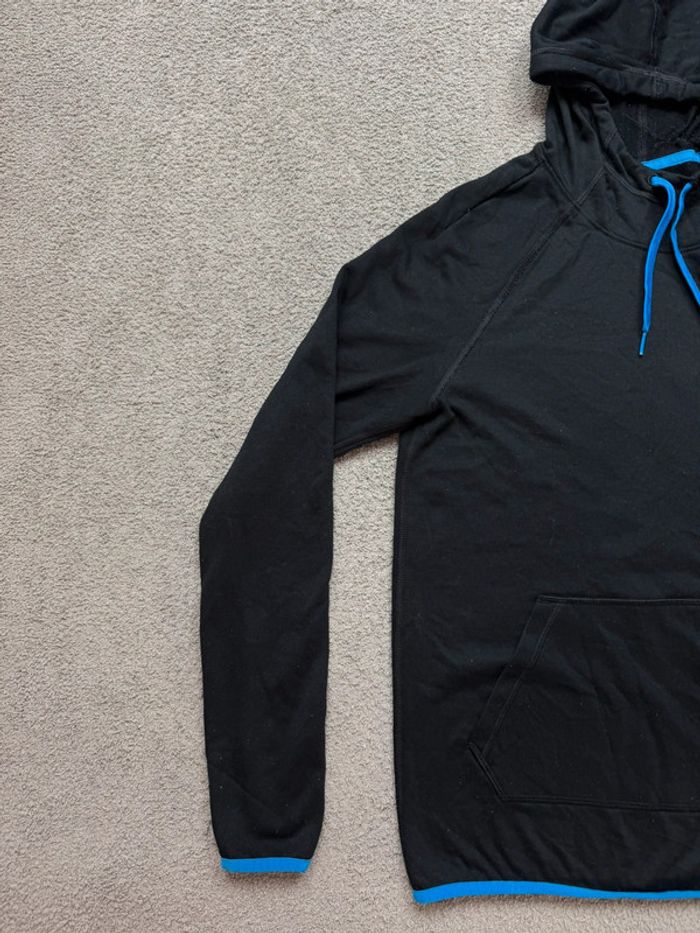 Sweat à capuche Nike noir et bleu taille XS - photo numéro 3