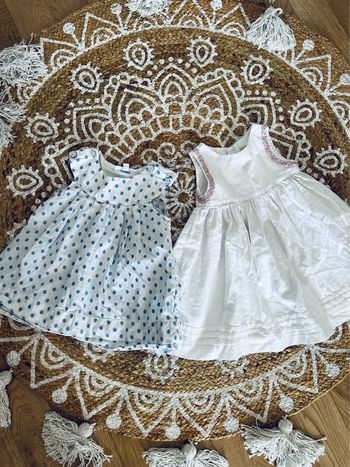 Lot de 2 robes 6mois jacadi bout’chou