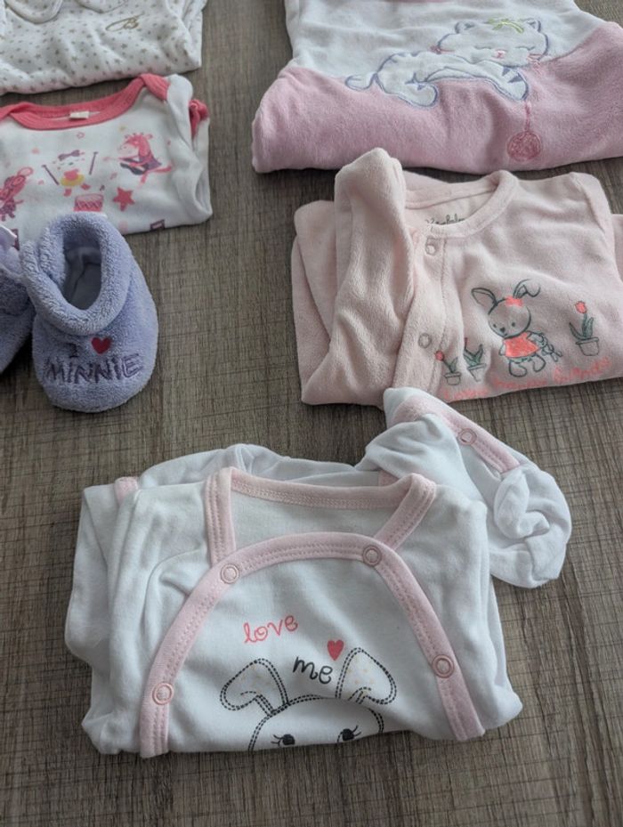 Lot 1 mois body pyjama chausson - photo numéro 5