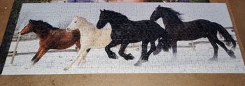Puzzle chevaux