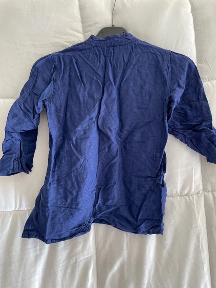 Chemise Fabindia bleu taille 24-36 mois / 92 cm - photo numéro 3