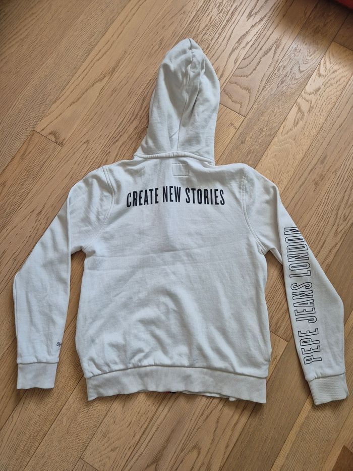Gilet zippé à capuche 12 ans Pepe Jeans - photo numéro 2