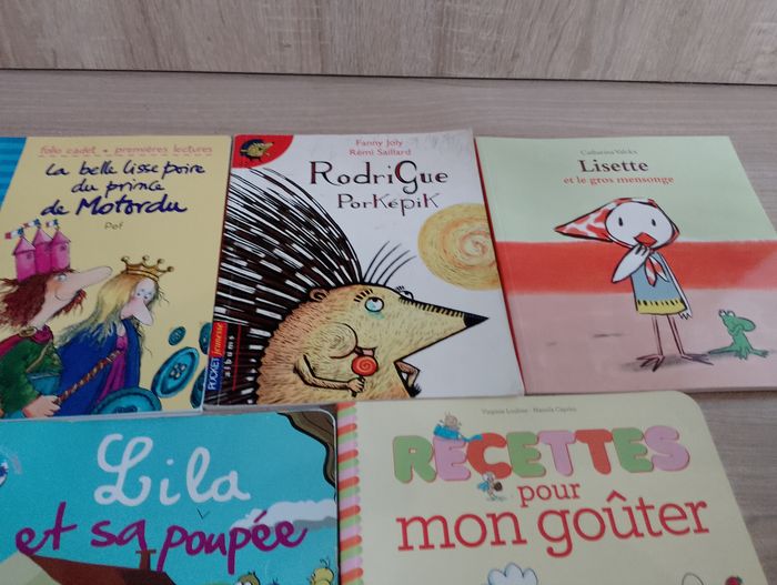 Lot de 5 livres enfants - photo numéro 2