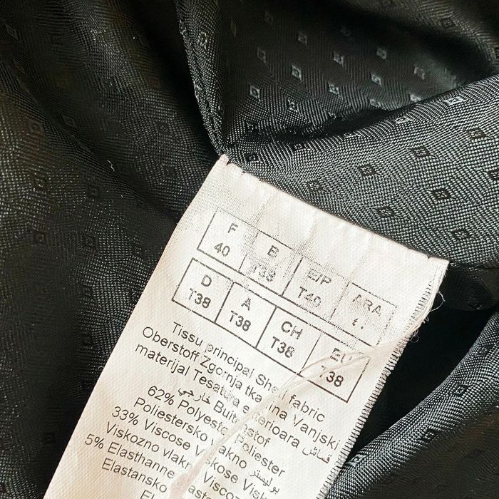 Phildar Vintage Caban Noir Style Français Slim Fit Femme Exclusive French Touch (Taille 40) - photo numéro 8