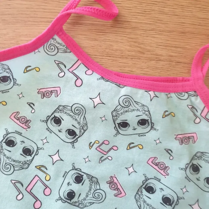 🩷 Ensemble tee-shirt short LOL surprise 98/104 cm 3/4 ans #emyfleury_4ansfille - photo numéro 2