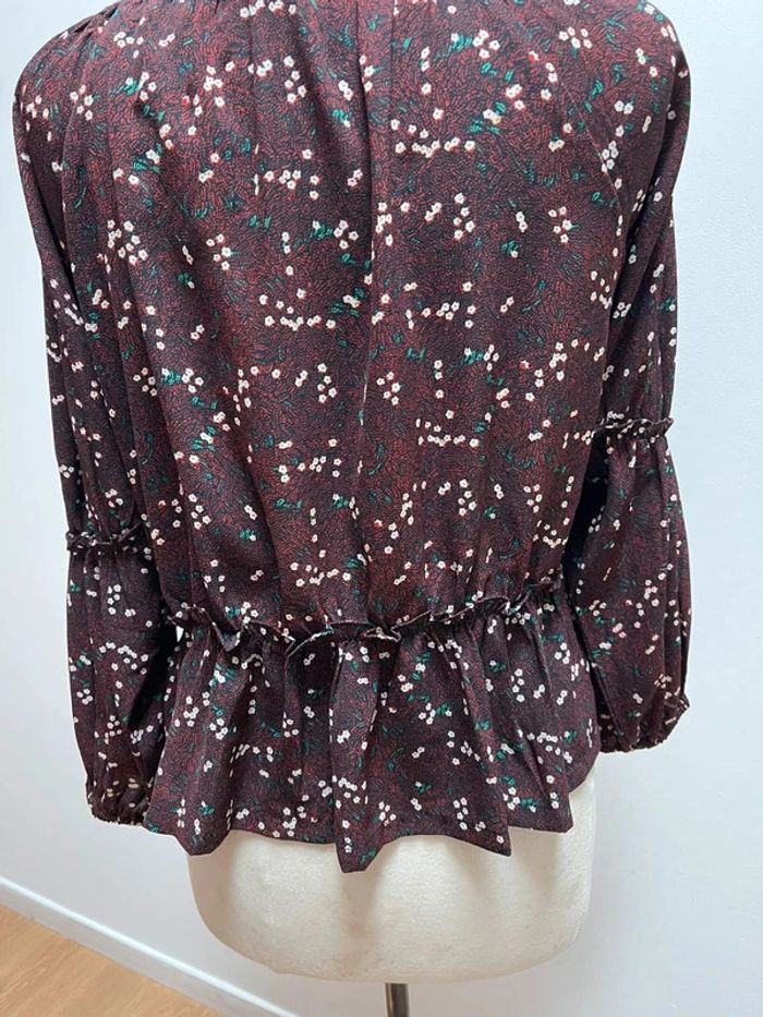Superbe Blouse Rue Mazarine 🌸 S 36 - photo numéro 7