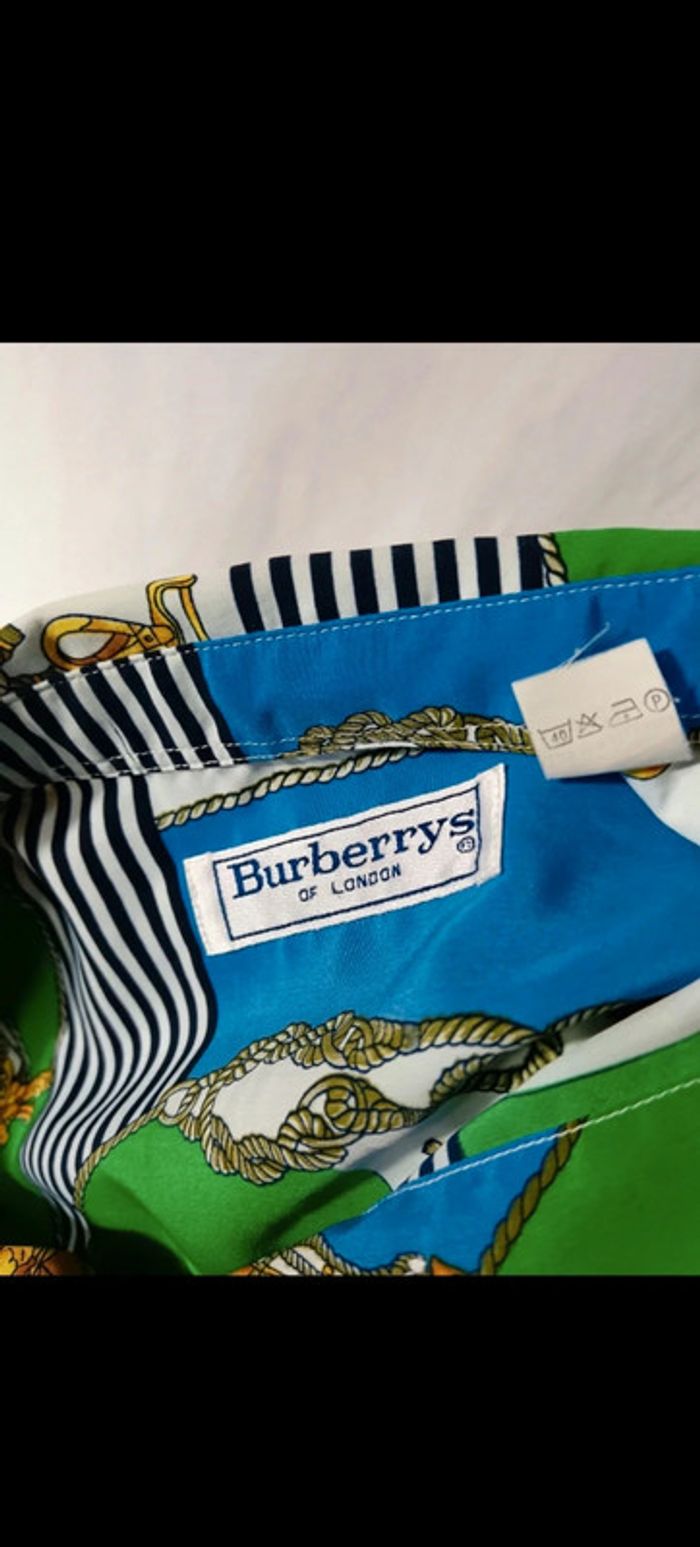 Burberrys | Chemise motif marin |   t. 38 - photo numéro 10
