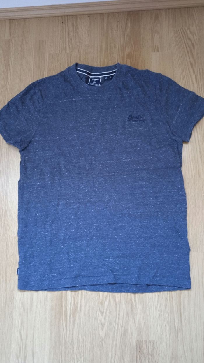 Tee-shirt Superdry bleu homme en S