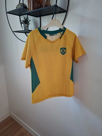 Tee shirt foot bresil