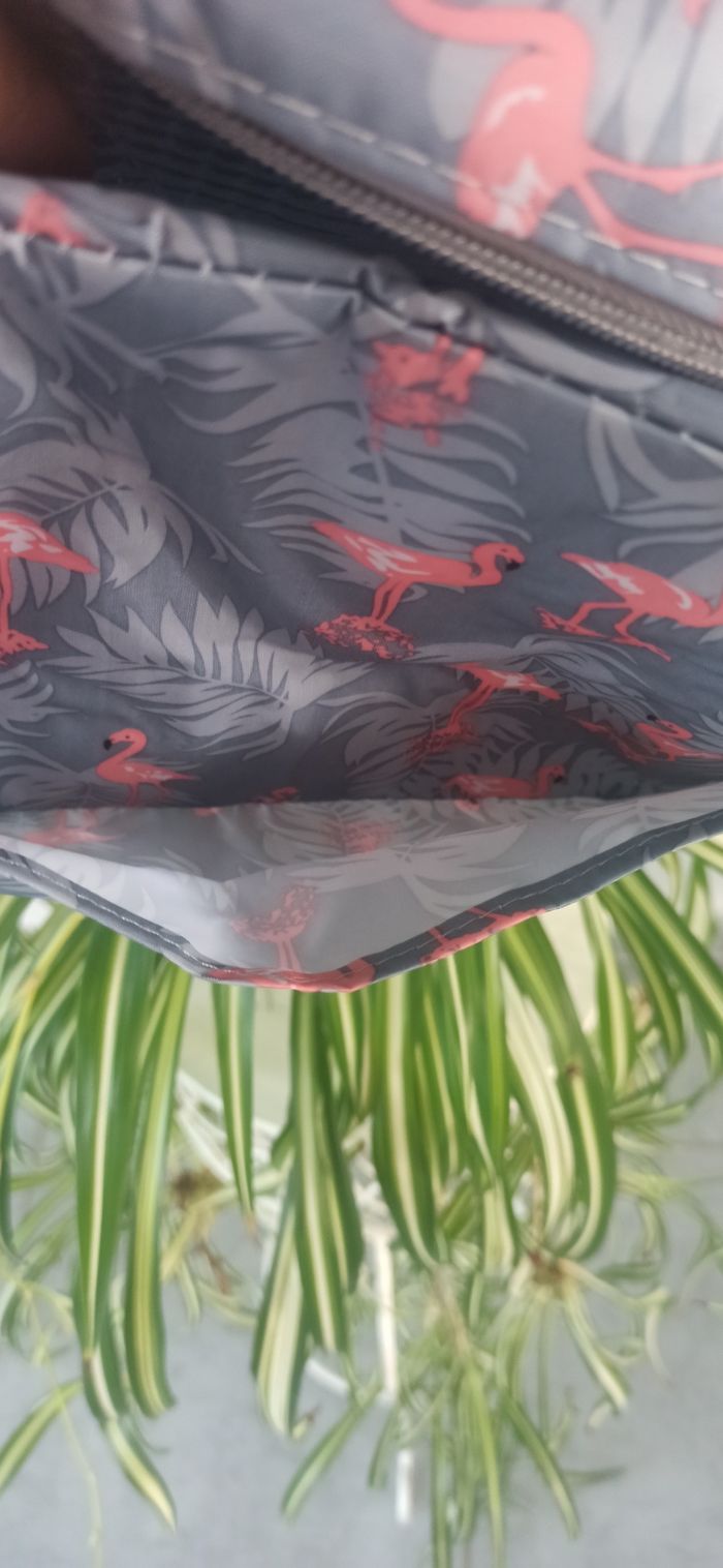 Sac lunch flamand rose isotherme neuf - photo numéro 4