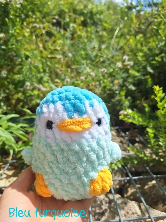 Pingouin en crochet peluche en crochet - photo numéro 3