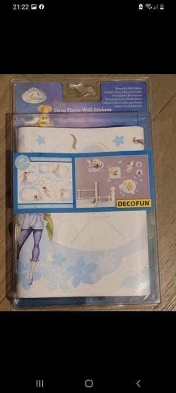 Adhesifs muraux Fée clochette Disney