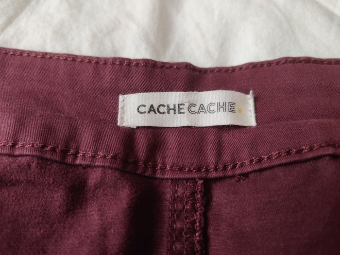 Robe trapèze bordeaux ca - photo numéro 7