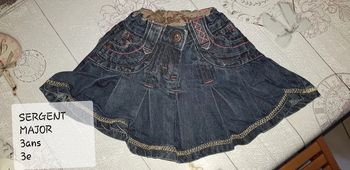 Jupe en jeans