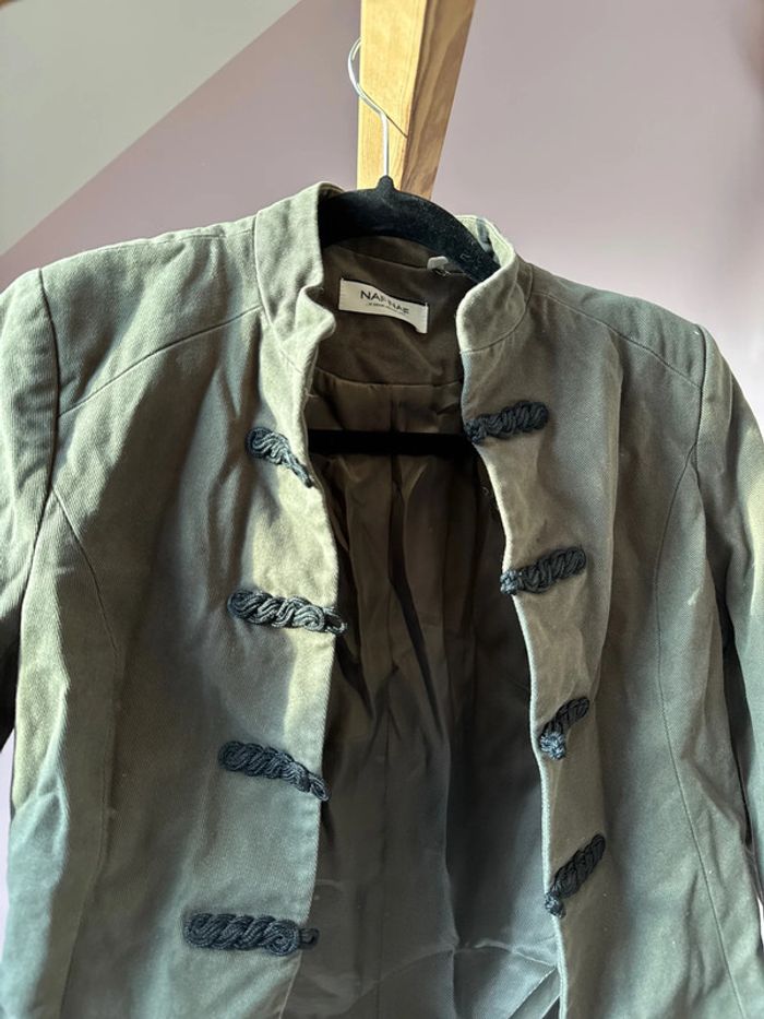 Veste kaki naf naf - photo numéro 2