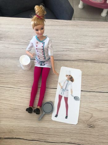 Poupée Barbie Métier cuisine
