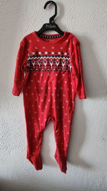 Pyjama de Noël taille 6-9 mois 74cm
