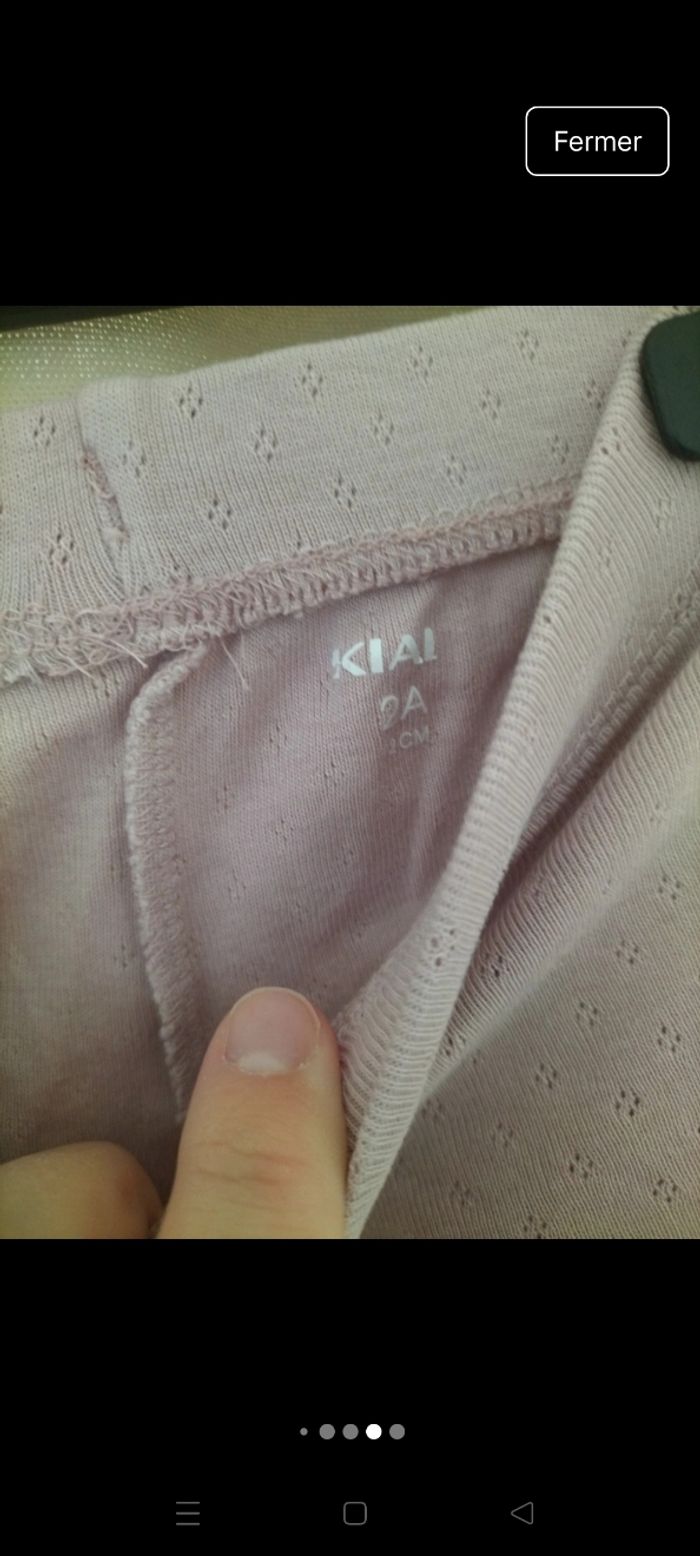 Ensemble lila Kiabi 24 mois - photo numéro 7