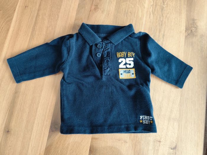 Polo bleu marine