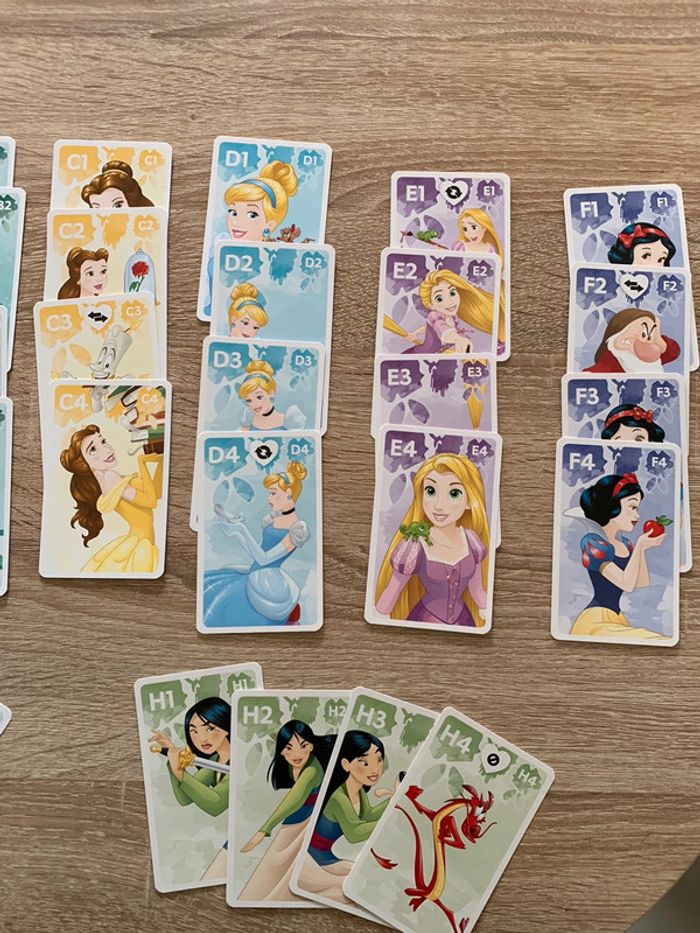 Jeu de familles 4 en 1 Disney Princesse - photo numéro 3