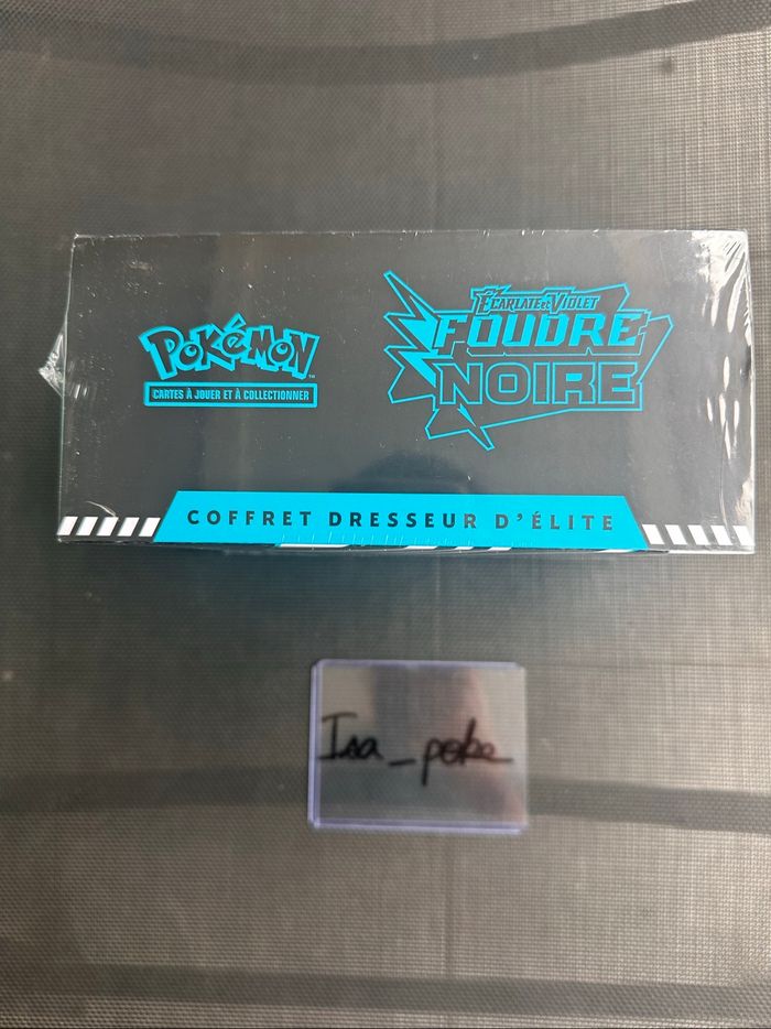 ETB Coffret dresseur d’élite - EV10.5 Foudre Noire - photo numéro 5