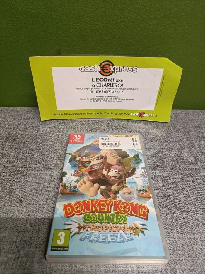 Jeu Switch : Donkey Kong Country Tropical Freeze