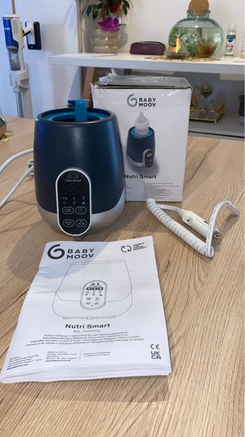 Chauffe biberon, petit pot et lait maternel