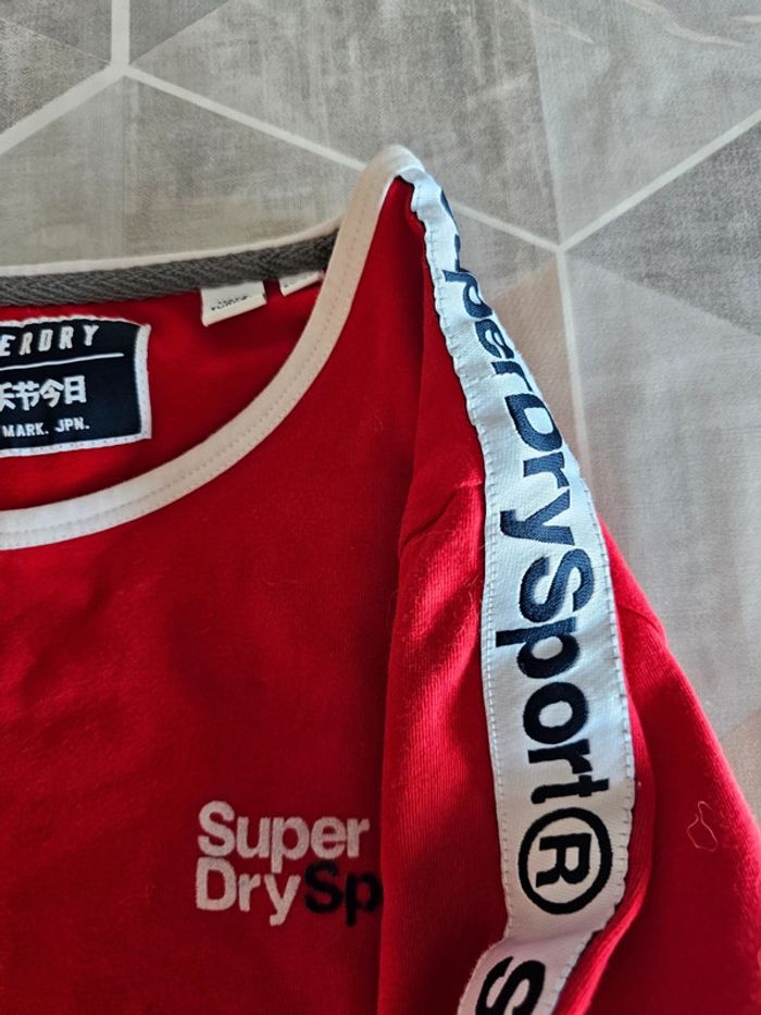Body rouge Superdry taille 38 - photo numéro 5