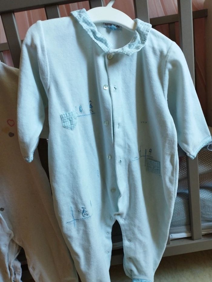 Lot pyjamas velours - photo numéro 2