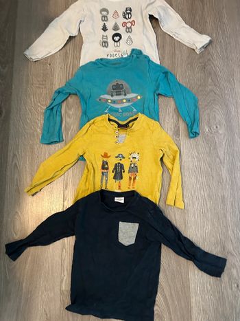 Tee shirts 36 mois 3 ans