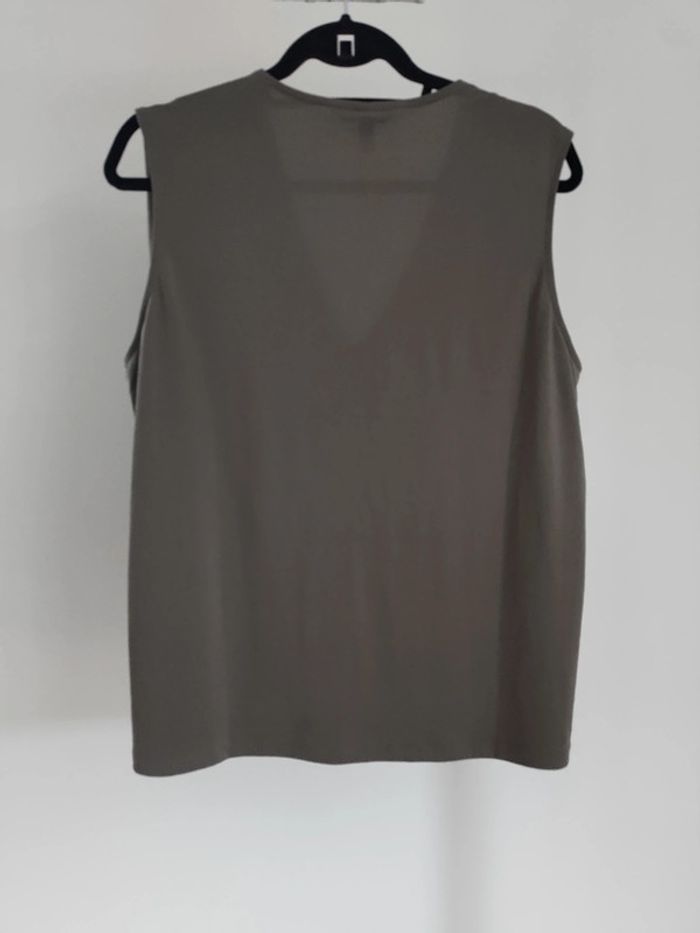 H&M débardeur taupe L - photo numéro 4