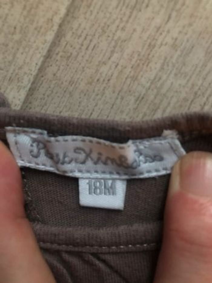 Tee-shirt marron fille - photo numéro 3