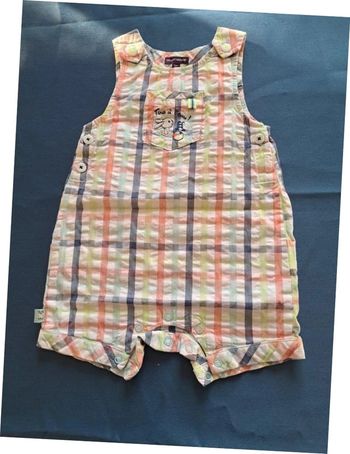 Salopette Sergent Major 12 mois multicolore