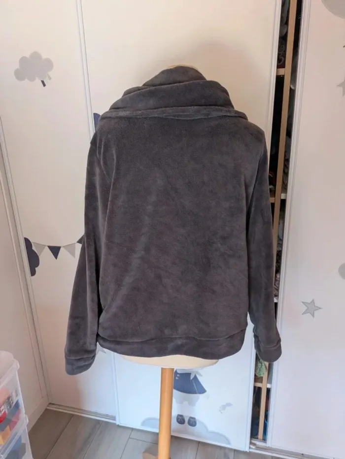 Veste polaire grise  Blancheporte 42/44 - photo numéro 3