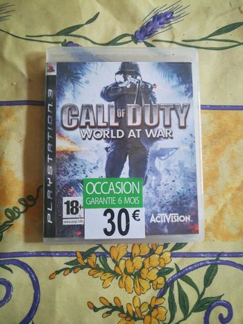 Jeu PS3 call of duty