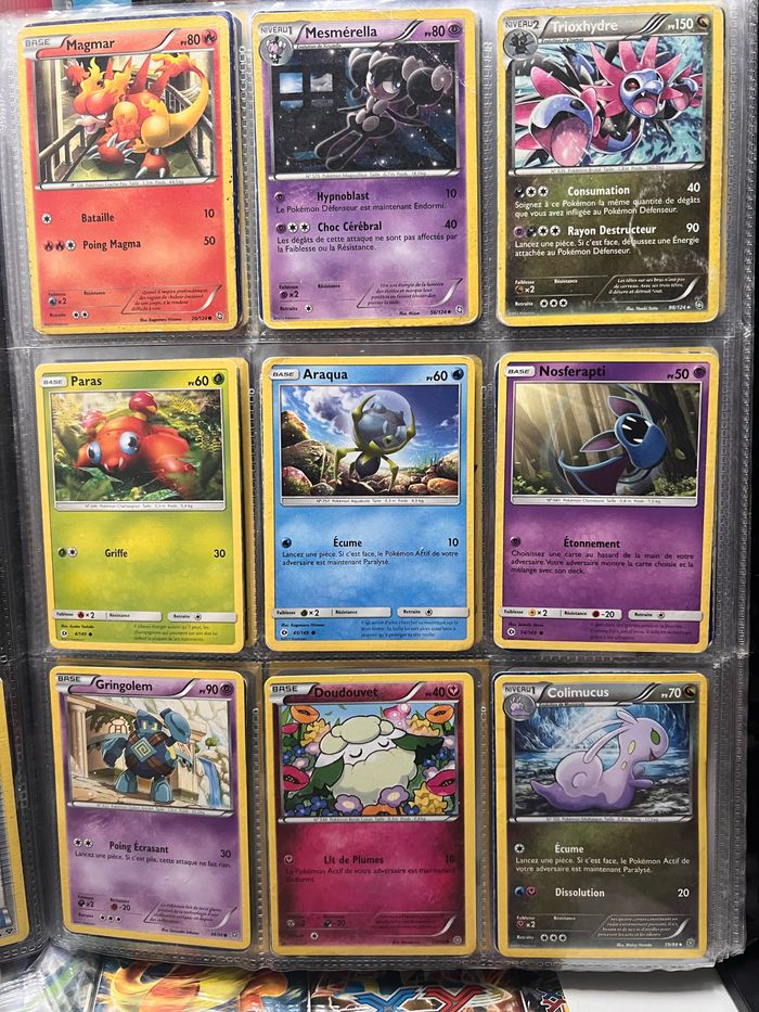 Lot de cartes Pokémon - Extensions Confondues Noir&Blanc/XY/Soleil&Lune/Appel des légendes/Diamant&Perle - photo numéro 3