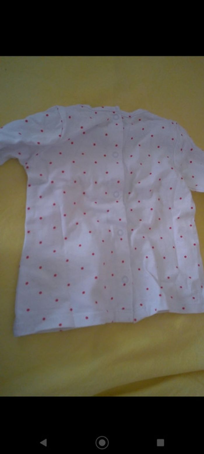 Salopette jean avec tee-shirt Vertbaudet neuf - photo numéro 4