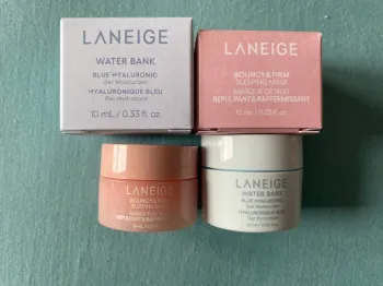 Laneige masque nuit + water bank gel