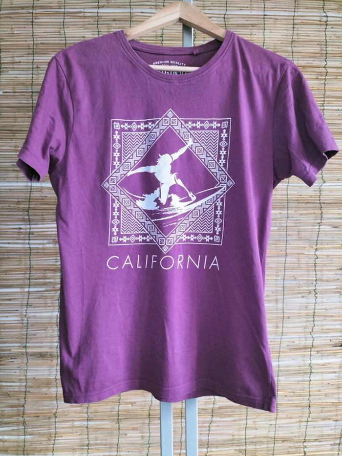 T-shirt manches courtes Zeeman Taille S