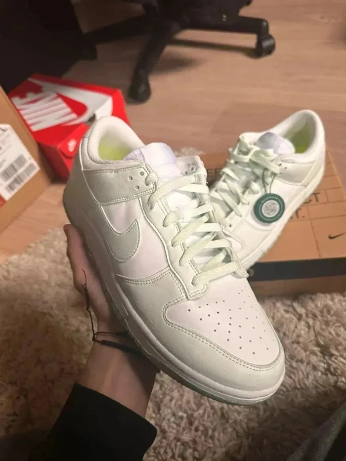 Nike Dunk low White Mint taille 44,5 - photo numéro 4