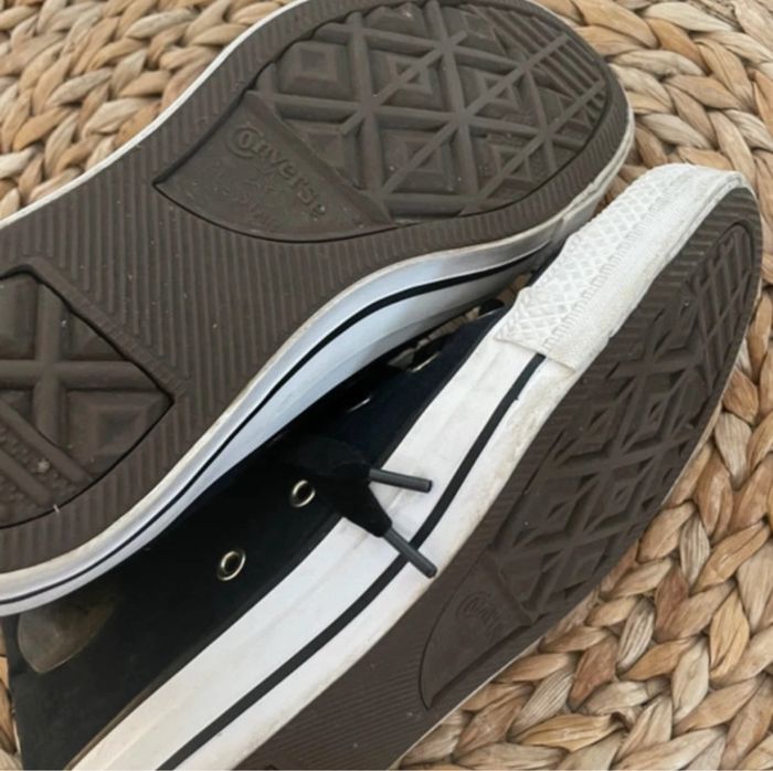 Converse velours - Taille 37 - peu portées - photo numéro 4